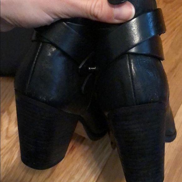 Rag & Bone Harrow Booties in Black Leather - Picture 6 of 8